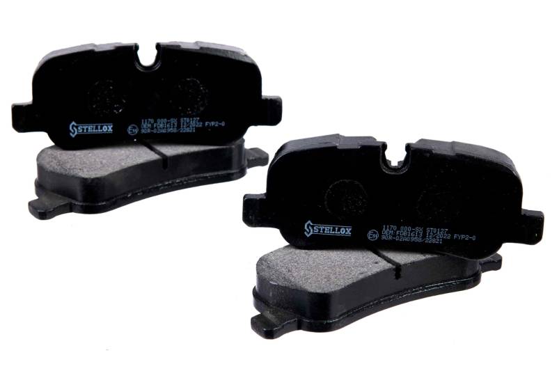 STELLOX 1170 000-SX Bremsbelagsatz, Scheibenbremse (4 Stücke) – ECE-R90 Zertifizierung – Für PKW von STELLOX