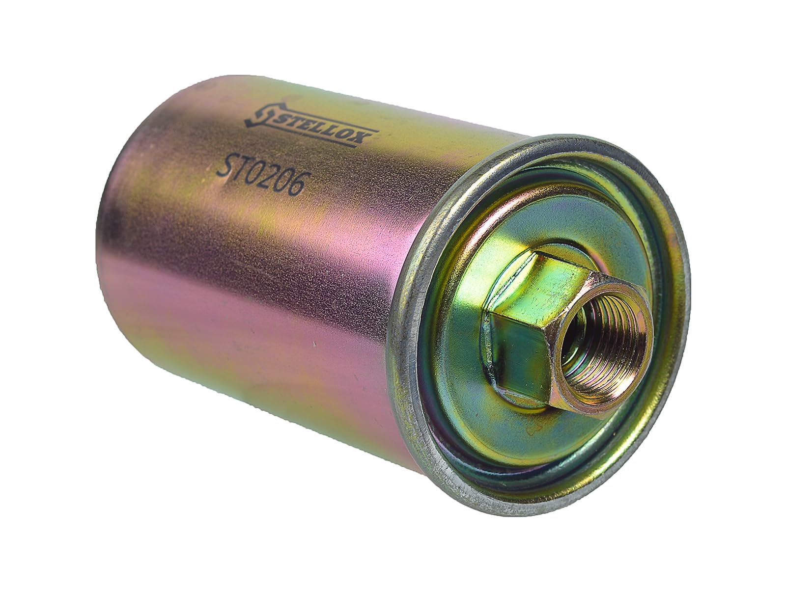 STELLOX 21-00158-SX Kraftstofffilter – In-Line Filter – Gewindegröße M16x1,5 – Für PKW und Nutzfahrzeugen von STELLOX