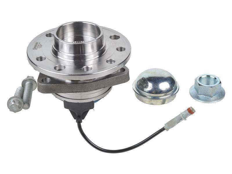 STELLOX 43-28968-SX Radlagersatz – mit integriertem ABS-Sensor – Radlager Set Vorne – Gewindegröße M24 – Für PKW und Nutzfahrzeugen von STELLOX