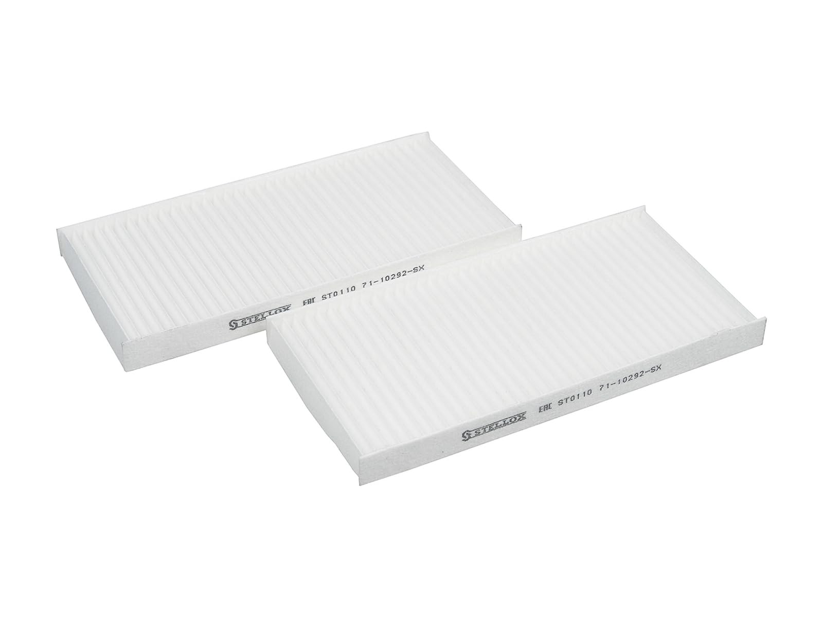 STELLOX 71-10292-SX Innenraumfilter (2 Stück) – Pollenfilter – Für PKW von STELLOX