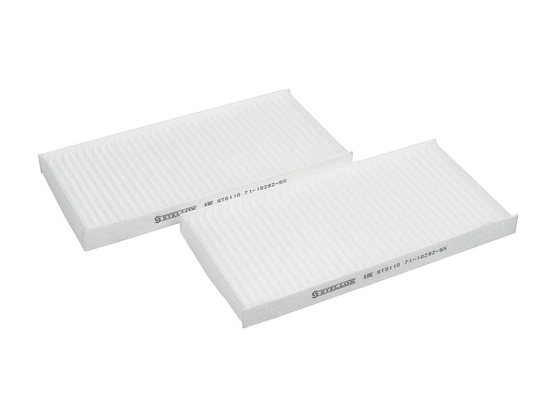 STELLOX 71-10292-SX Innenraumfilter (2 Stück) – Pollenfilter – Für PKW von STELLOX