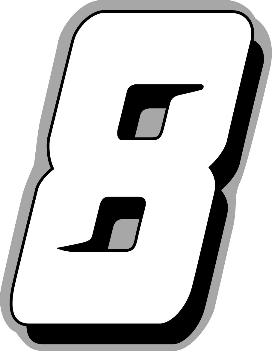 Sticker Aufkleber Nummer Gara Rally Motocross Höhe 15 cm Sticker Aufkleber Nummer Gara Rally Motocross Höhe 15 cm von STICKER