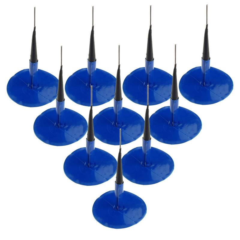 Stix Automotive Equipment 10x Reparaturkörper Reifenreparatur Gummi Reifenpilz mit Flicken SA4 (9 mm / 50 mm) Reifenpflaster von Stix