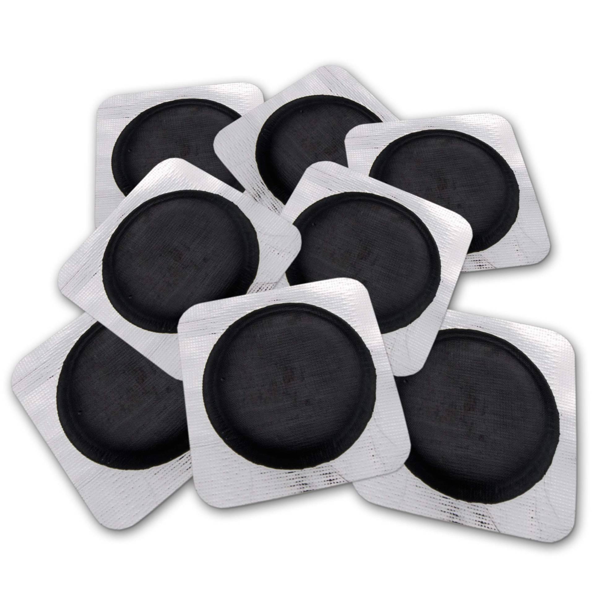 Stix 8X Universal Reifen Flicken 40mm Gummi Radial Diagonal Runder Reparaturpflaster Stix 8X Universal Reifen Flicken 40mm Gummi Radial Diagonal Runder Reparaturpflaster von Stix