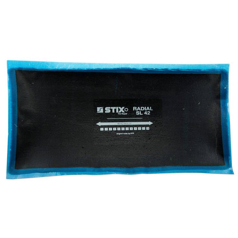 Stix Radial Reifenpflaster 140x280 mm Reifen Pflaster Vulkanisierung Kalt Heiss Reparatur von Stix