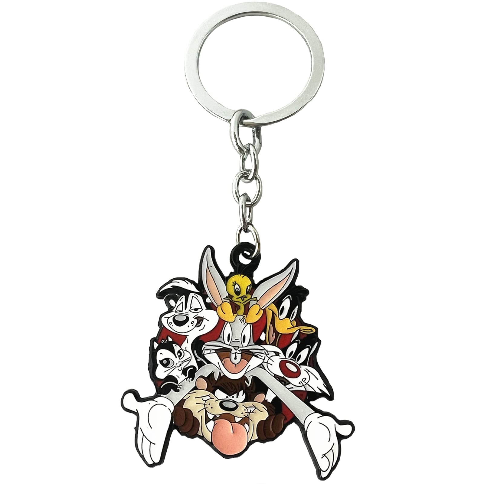 STKTFKK Loney Tunes Schlüsselanhänger Classic Anime Bug Bnny Keychain Mädchen Damen und Herren, 1, 0 STKTFKK Loney Tunes Schlüsselanhänger Classic Anime Bug Bnny Keychain Mädchen Damen und Herren, 1, 0 von STKTFKK