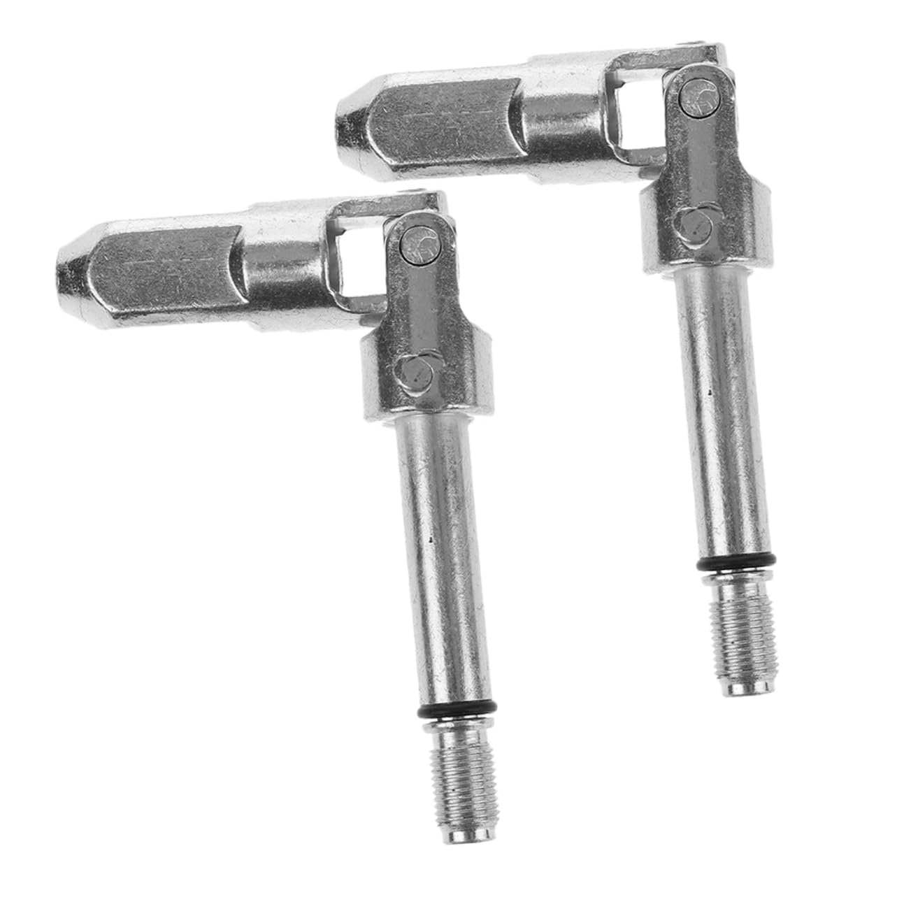 STOBAZA 2Stücke Wagenheber Universalgelenk für Hydraulische Kontrollierte Absenkfunktion Robuster Stahl für Anhängerhebegeräte Design Zubehör von STOBAZA
