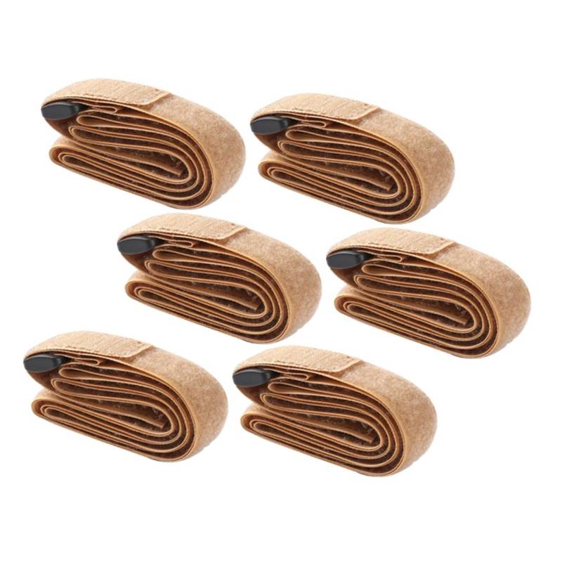 STOBOK 6 Stück Gurt Cargo-bindungsgürtel Camping-krawattenbänder Stabile Riemen Camping -peitschenbänder Outdoor-bindungsgürtel Polyester Zufällige Farbe von STOBOK