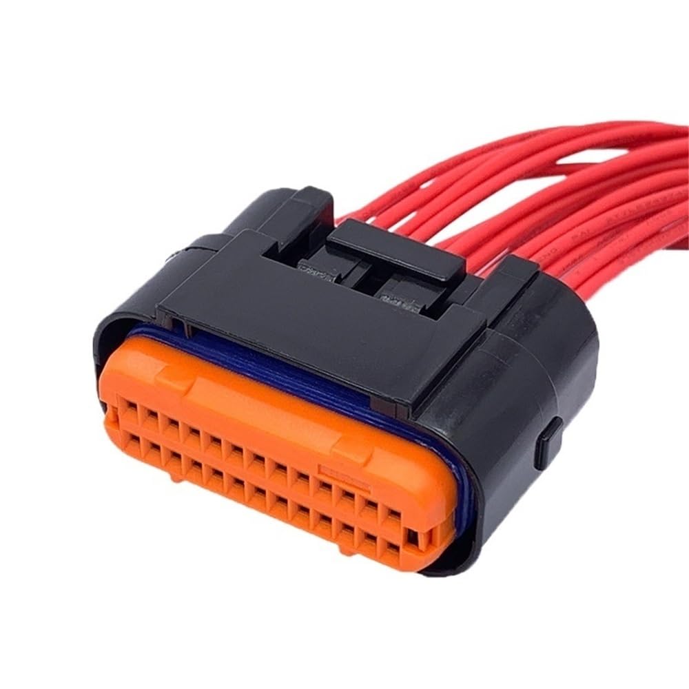 STOIFFFHH KFZ Stecker 18 26 34Pin ECU Auto Computer Control Stecker Stecker Kabelbaum Nadel Sitz MX23A26SF1 MX23A34SF1 MX23A18SF1(26P Female) von STOIFFFHH