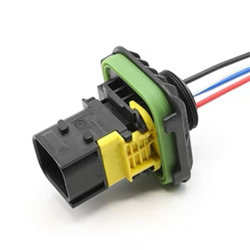 STOIFFFHH KFZ Stecker 2 3 4 Pin Auto Energie Harnstoff Stecker Mit Kabel Wasserdicht Elektronische Stecker Kabelbaum 2-1418448-2 1703818 1-1703839-1(4P Male A) von STOIFFFHH
