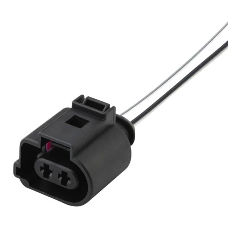 STOIFFFHH KFZ Stecker 2 Pin 3,5mm Weiblich Männlich Wasserdicht Sensor Hinten Bremssattel Motor Kabelbaum Stecker Stecker 1J0973722A(Female A with line 15cm) von STOIFFFHH