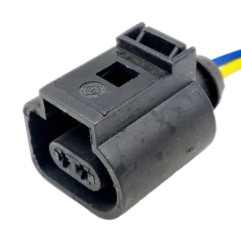 STOIFFFHH KFZ Stecker 2 Pin Auto Elektrische Stecker Stecker 1j0973702 Für Zündspule Auto Temp Sensor Stecker Stecker 1J0973702 von STOIFFFHH