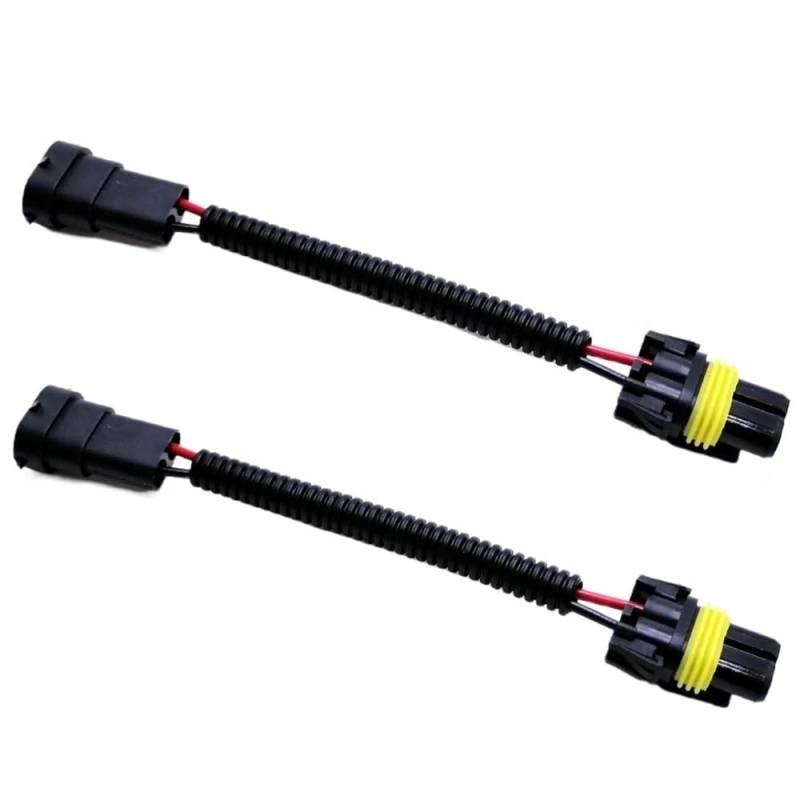 STOIFFFHH KFZ Stecker 2 Stücke HB3 9005 HB4 9006 Buchse Auf H11 Stecker Anschlussstecker Kabelbaum Auto Scheinwerfer Nebelscheinwerfer Stecker Adapterkabel von STOIFFFHH