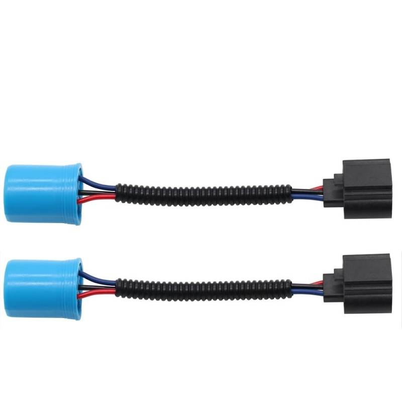 STOIFFFHH KFZ Stecker 2 stücke 9005 9006 9007 H4 H11 H13 Männlich Zu Weiblich Umwandlung Kabelbaum Sockel Adapter Stecker Für Scheinwerfer Nebel Lichter nachrüstung(9007 to H13) von STOIFFFHH