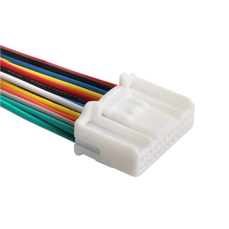 STOIFFFHH KFZ Stecker 24 Pin Auto Audio Navigation Rückspiegel Elektronische Anschluss Kabelbaum Buchse Stecker Mit Kabel 1318917-1 von STOIFFFHH