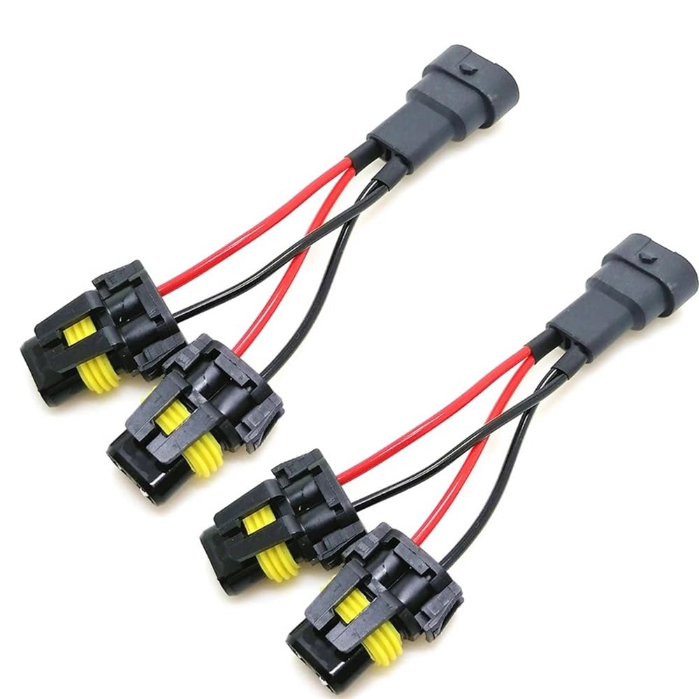 STOIFFFHH KFZ Stecker 2Pcs 9005 HB3 9006 9006 Buchse 1 Stecker auf 2 Buchse Adapter Conversion Kabelbaum Stecker Stecker DC12V STOIFFFHH KFZ Stecker 2Pcs 9005 HB3 9006 9006 Buchse 1 Stecker auf 2 Buchse Adapter Conversion Kabelbaum Stecker Stecker DC12V von STOIFFFHH