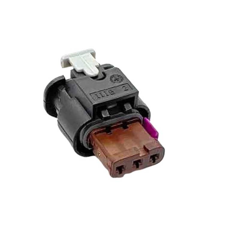 STOIFFFHH KFZ Stecker 3 Pin Auto Umkehr Radar Stecker Kurbelwelle Position Sensor Kabelbaum 2208316-1(3p Female) von STOIFFFHH