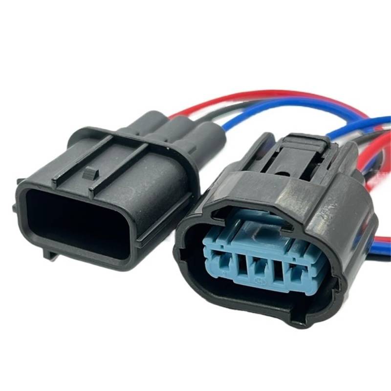 STOIFFFHH KFZ Stecker 3 Pin Auto Zündspule Elektronische Stecker Vehical Geschwindigkeit Sensor Stecker Kabelbaum 6189-0596(1 Set) von STOIFFFHH