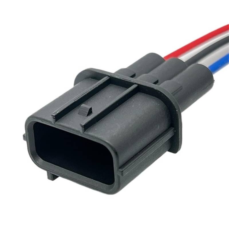 STOIFFFHH KFZ Stecker 3 Pin Auto Zündspule Elektronische Stecker Vehical Geschwindigkeit Sensor Stecker Kabelbaum 6189-0596(3Pin Male) von STOIFFFHH