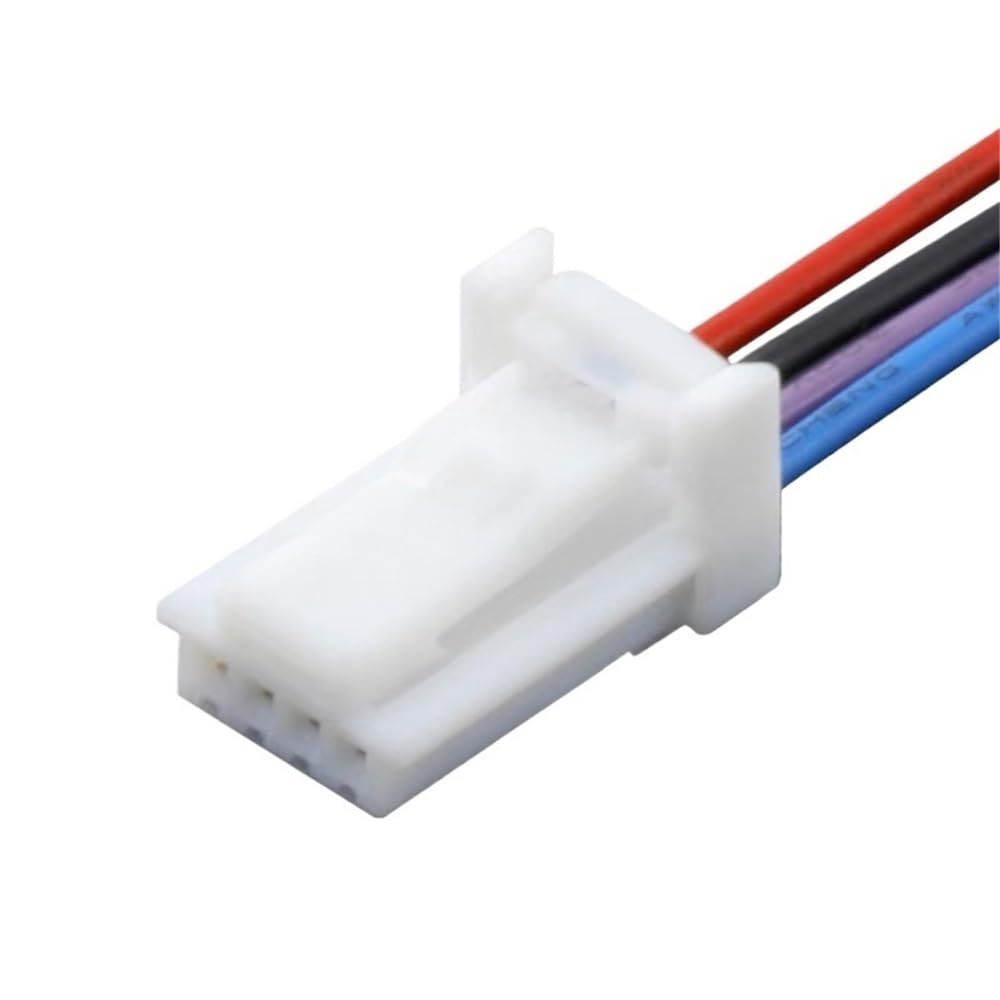 STOIFFFHH KFZ Stecker 4 8 12 16 24 32 40 Pin 0,7 MM Auto Navigation Rückspiegel Audio Fahrzeug Zentrale Steuerung Stecker Stecker Kabelbaum(4P Female) von STOIFFFHH