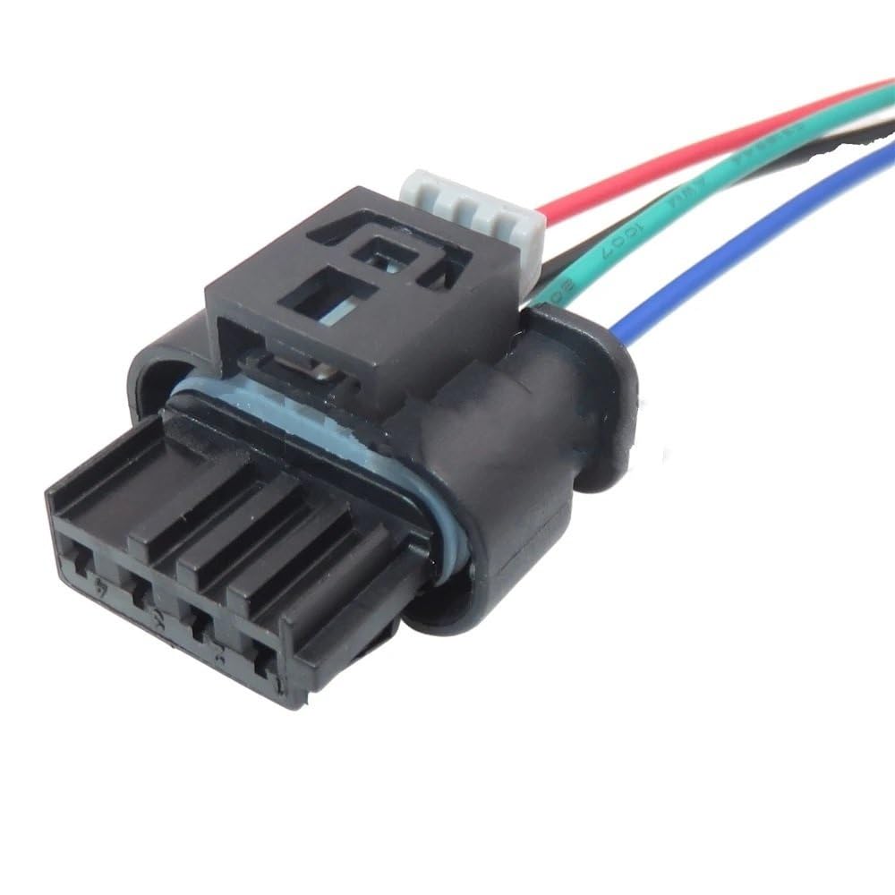 STOIFFFHH KFZ Stecker 4 Pin Way Automobil Auspuff Elektronische Verdrahtung Kabel Stecker Mit Drähte Auto Versiegelt Steckdosen 805-122-541(Female Wires) von STOIFFFHH