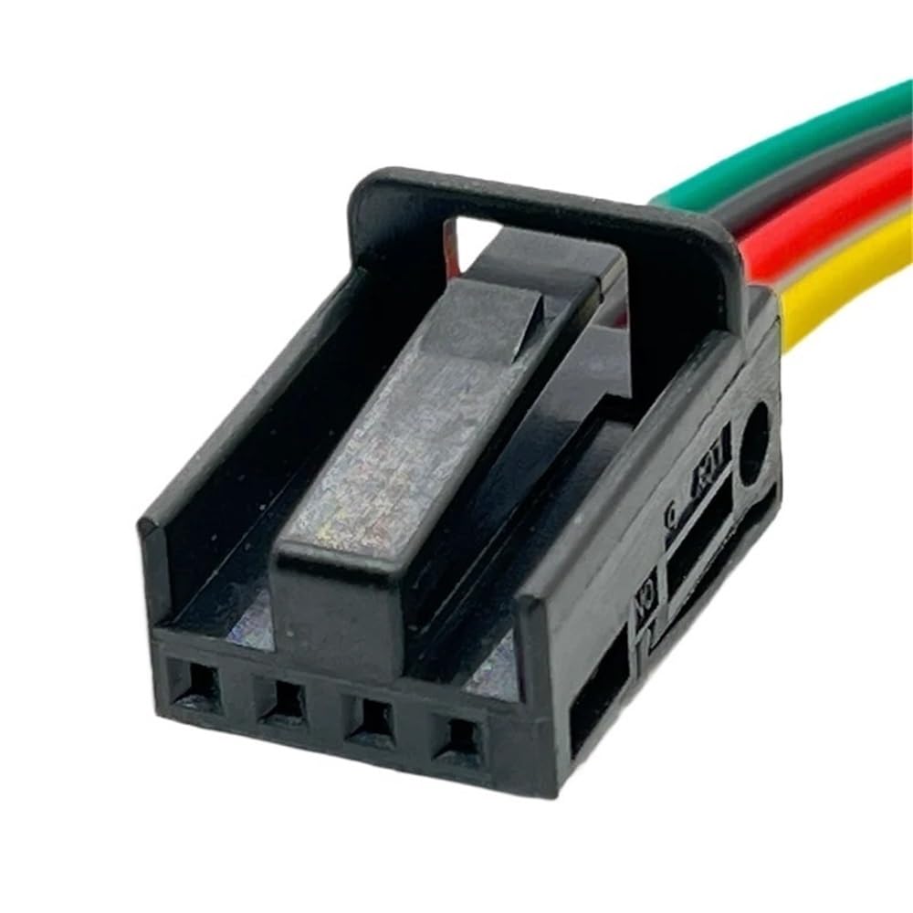 STOIFFFHH KFZ Stecker 4-poliger 1K0972704C Autoglasschalter Kofferraumschalter Stecker Buchse Kabelbaum Zentralverriegelung Elektrische Kabelanschlüsse Mit Kabel STOIFFFHH KFZ Stecker 4-poliger 1K0972704C Autoglasschalter Kofferraumschalter Stecker Buchse Kabelbaum Zentralverriegelung Elektrische Kabelanschlüsse Mit Kabel von STOIFFFHH