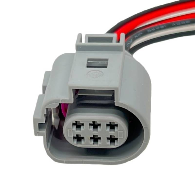 STOIFFFHH KFZ Stecker 6 Pin EGR Ventil Buchse Stecker Kabelbaum 1J0 973 713G 1J0973713G 42121200 Mit 15cm 20AWG Kabel von STOIFFFHH