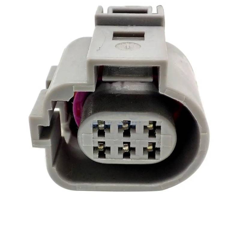 STOIFFFHH KFZ Stecker 6 Pin EGR Ventil Weibliche Automotive Stecker Wasserdicht Auto Stecker 1J097371 3G 42121200 0090-669 von STOIFFFHH