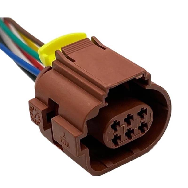 STOIFFFHH KFZ Stecker 6-polige Buchse Für Auto-Lenkgetriebe Druckerhöhungspumpe EGR-Abfallventil Stecker Kabelbaum Drosselklappensensor Stecker 284716-3 284717-3 von STOIFFFHH