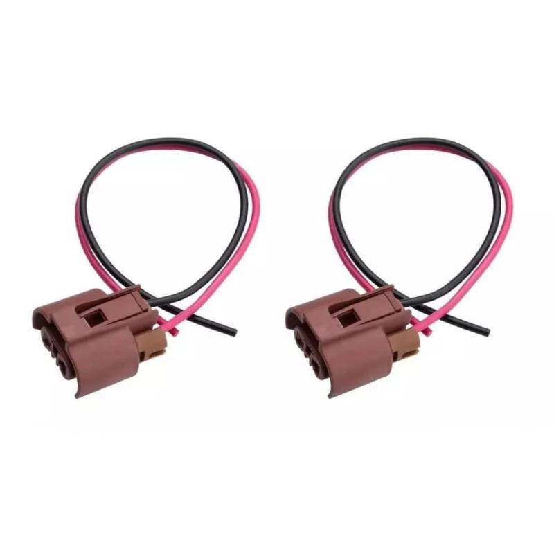 STOIFFFHH KFZ Stecker 9098011659 Kompatibel mit Lexus für SC430 RX400H 90980-11659 Scheinwerferlampenfassung HIR2-Verdrahtungsstecker-Adapter 9006 9012 HB4 9005(2pcs) von STOIFFFHH