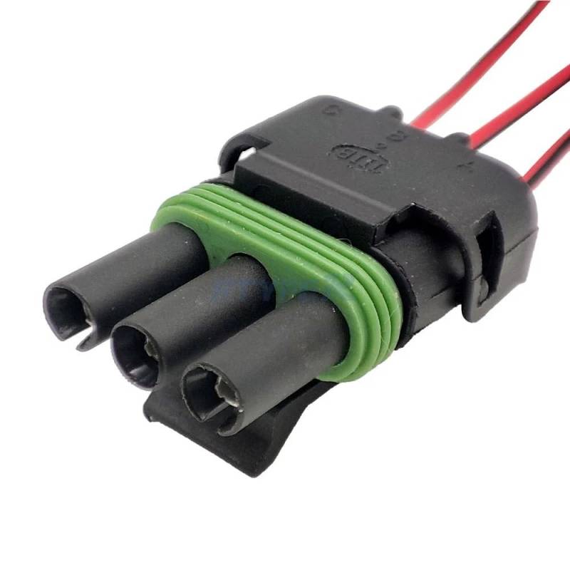 STOIFFFHH KFZ Stecker Für 3-poligen Stecker wasserdichter Kfz-Kabelverbinder 12015793 12010717 von STOIFFFHH