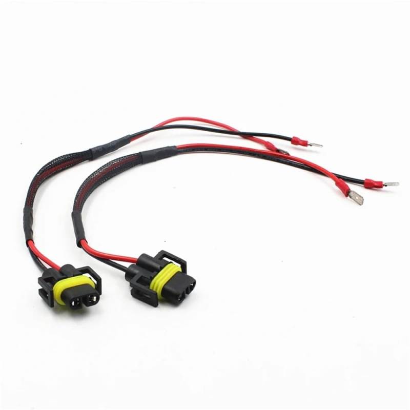 STOIFFFHH KFZ Stecker H11 zu H11B Scheinwerfer Nebelscheinwerfer Umbaustecker Kabelbaum Stecker Kabel Buchse Stecker Reparatursatz(2PCS) von STOIFFFHH