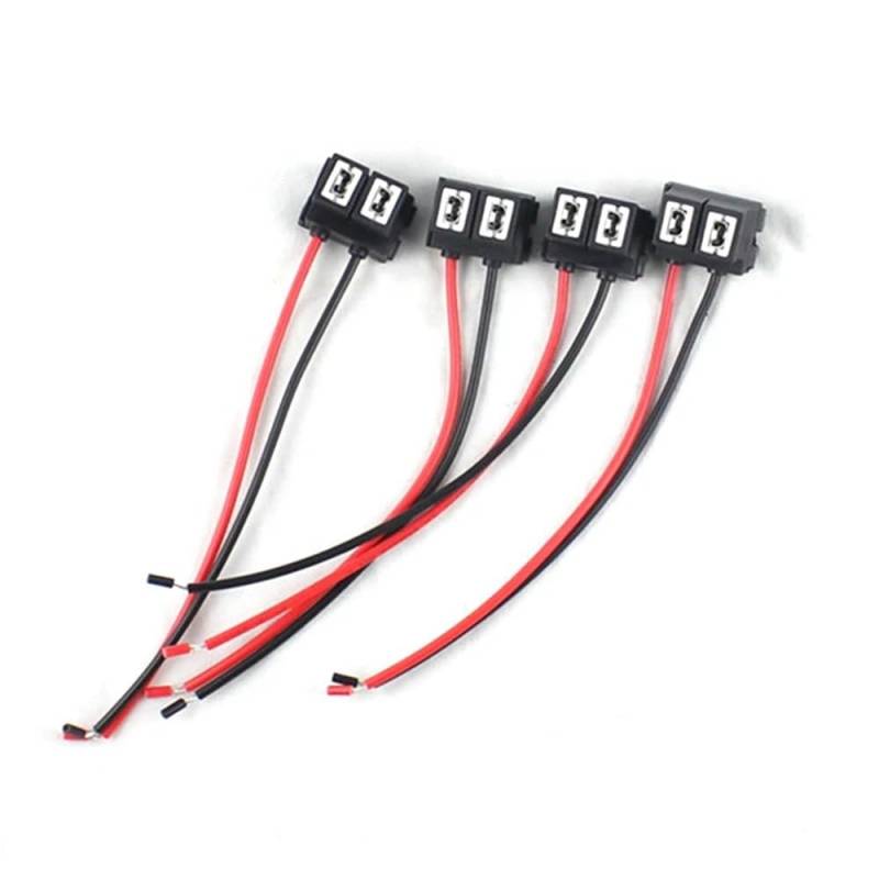 STOIFFFHH KFZ Stecker H7 Steckdosenadapter H7 Glühbirne Auto Draht Verlängerungskabel H7 Lampenstecker(4pcs) von STOIFFFHH