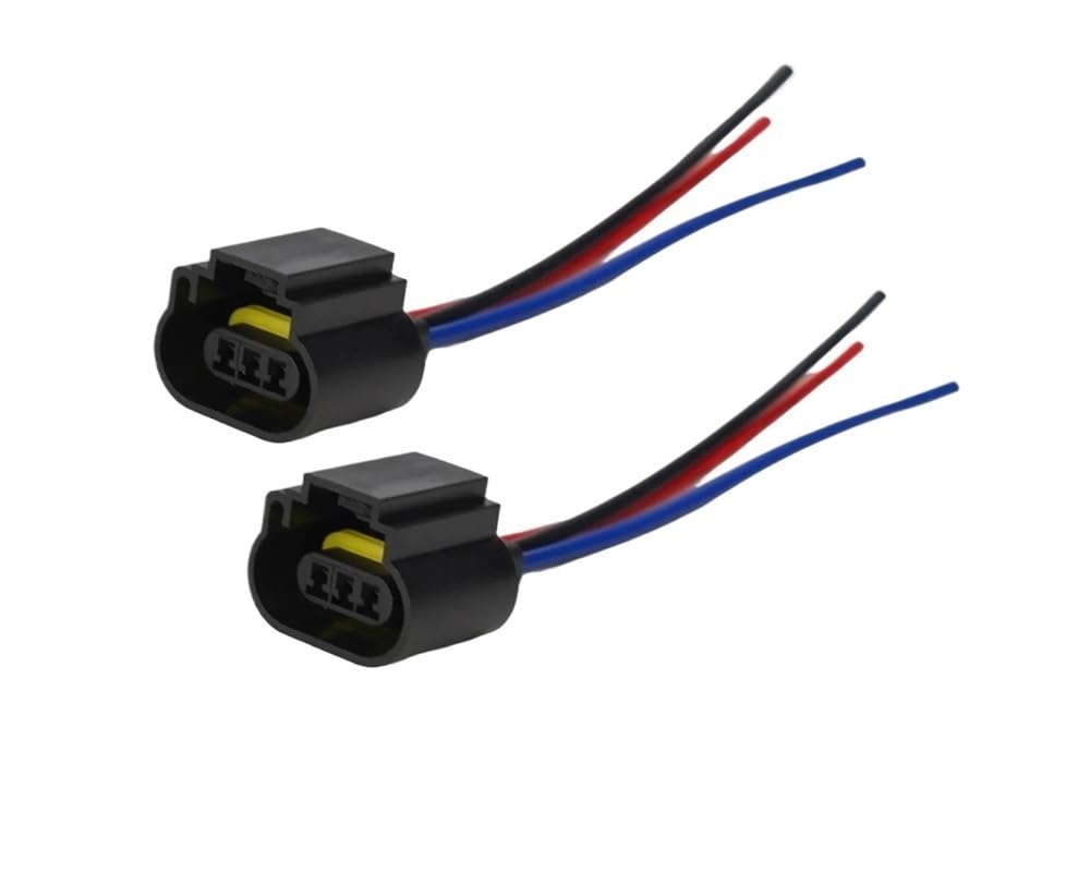STOIFFFHH KFZ Stecker Kabelbaum Adapter Zubehör Stecker DC12V Buchse H13 9008 Typ Glühbirnen Teile Ersatz(2PCS) von STOIFFFHH