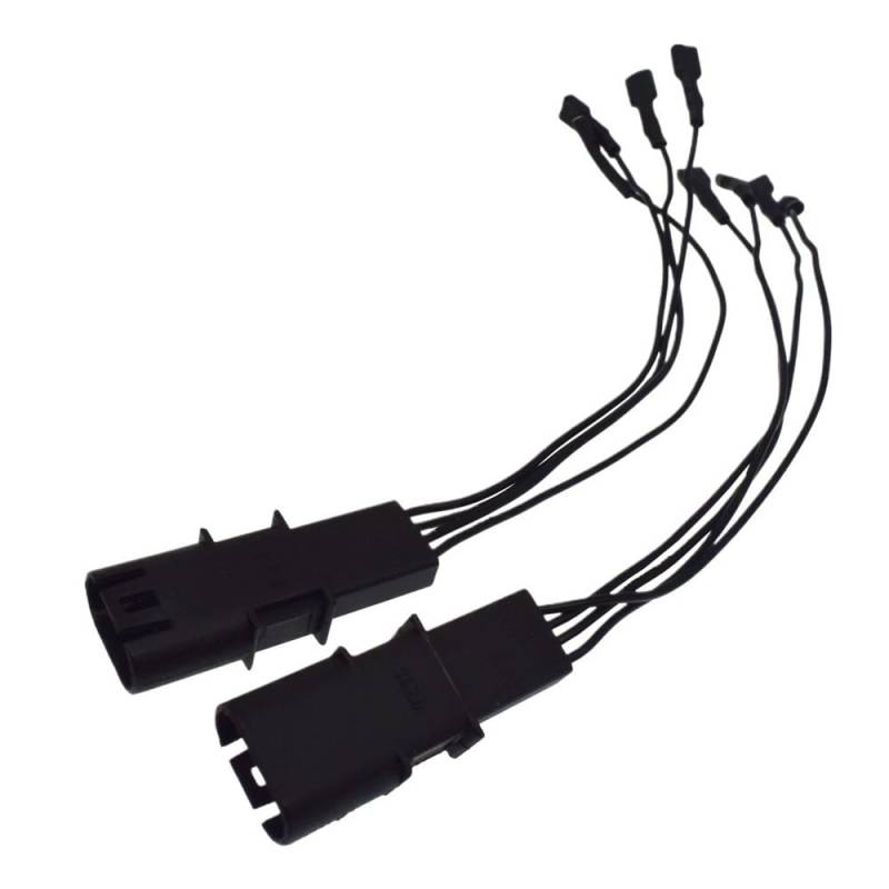 STOIFFFHH KFZ Stecker Kompatibel Mit 5er 6er 7er Serie Für X3 X4 X5 X6 F01 F11 F12 F13 F18 E70 E71 E90 E60 Auto-Seitenspiegel-Heizfunktions-Anschlusskabel 4-polig von STOIFFFHH