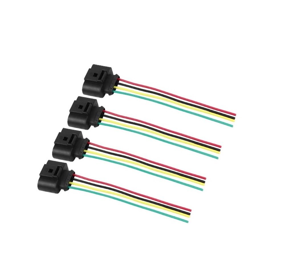 STOIFFFHH KFZ Stecker Kompatibel Mit A3 A4 A5 A6 A7 Q5 Q7 TT R8 RS4 RS6 S4 S5 S6 S8 4-teiliger Zündspulenanschluss Pigtail-Kabelbaumstecker 1J0973724 STOIFFFHH KFZ Stecker Kompatibel Mit A3 A4 A5 A6 A7 Q5 Q7 TT R8 RS4 RS6 S4 S5 S6 S8 4-teiliger Zündspulenanschluss Pigtail-Kabelbaumstecker 1J0973724 von STOIFFFHH