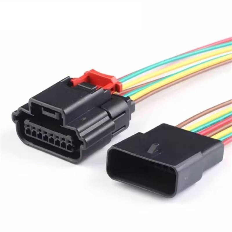 STOIFFFHH KFZ Stecker Kompatibel Mit Chevrolet 1 Satz 8-poliger Luftmassenmesser MAF-Messgerät Elektrische Kabelanschlüsse Kabelbaumstecker ATSSPB-C08C-1AK(1 Set) von STOIFFFHH