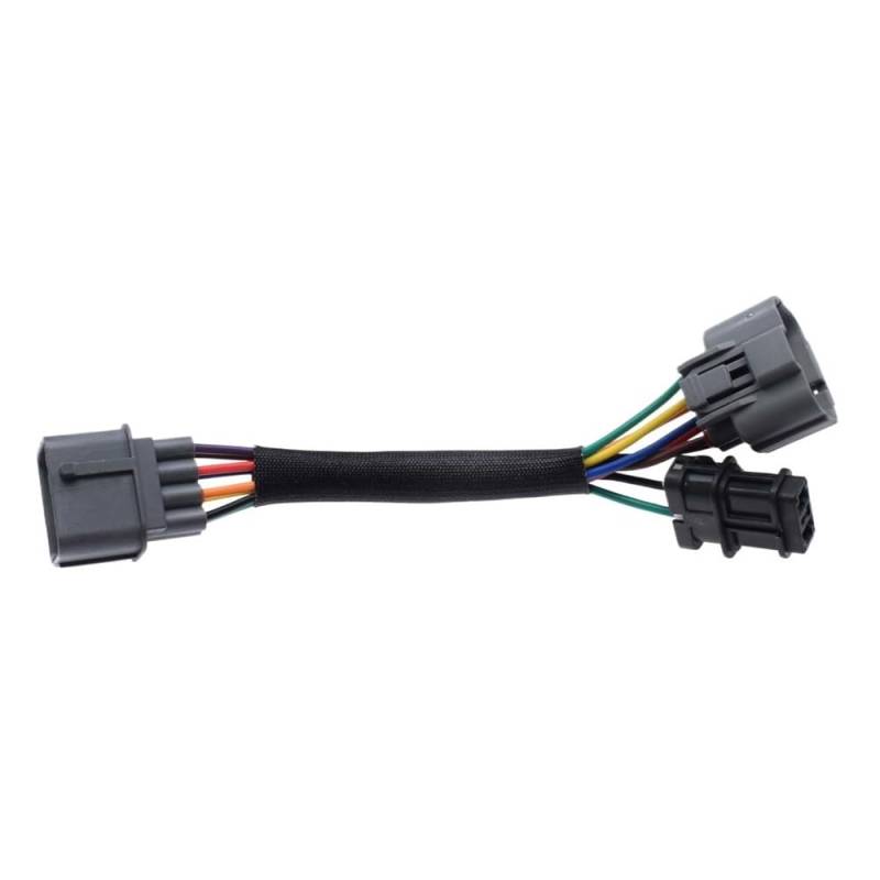 STOIFFFHH KFZ Stecker Kompatibel Mit Civic 1.6L 1999 2000 8-polig OBD2 Auf OBD1 Verteileradapter Überbrückungskabel Stecker Kabelumbau von STOIFFFHH