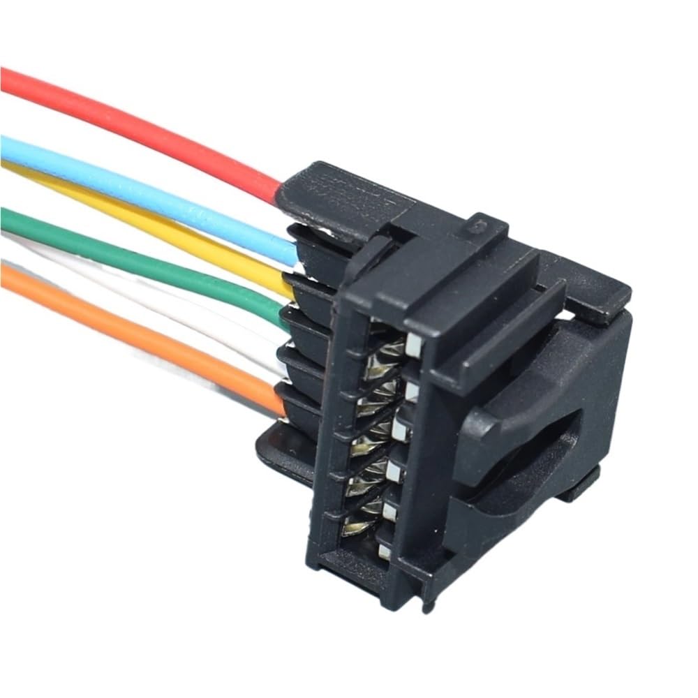 STOIFFFHH KFZ Stecker Kompatibel Mit Clio II 1998–2000 Rücklicht-Kabelbaum-Reparaturstecker 6-polige Buchse Rückleuchte 7701477989 STOIFFFHH KFZ Stecker Kompatibel Mit Clio II 1998–2000 Rücklicht-Kabelbaum-Reparaturstecker 6-polige Buchse Rückleuchte 7701477989 von STOIFFFHH