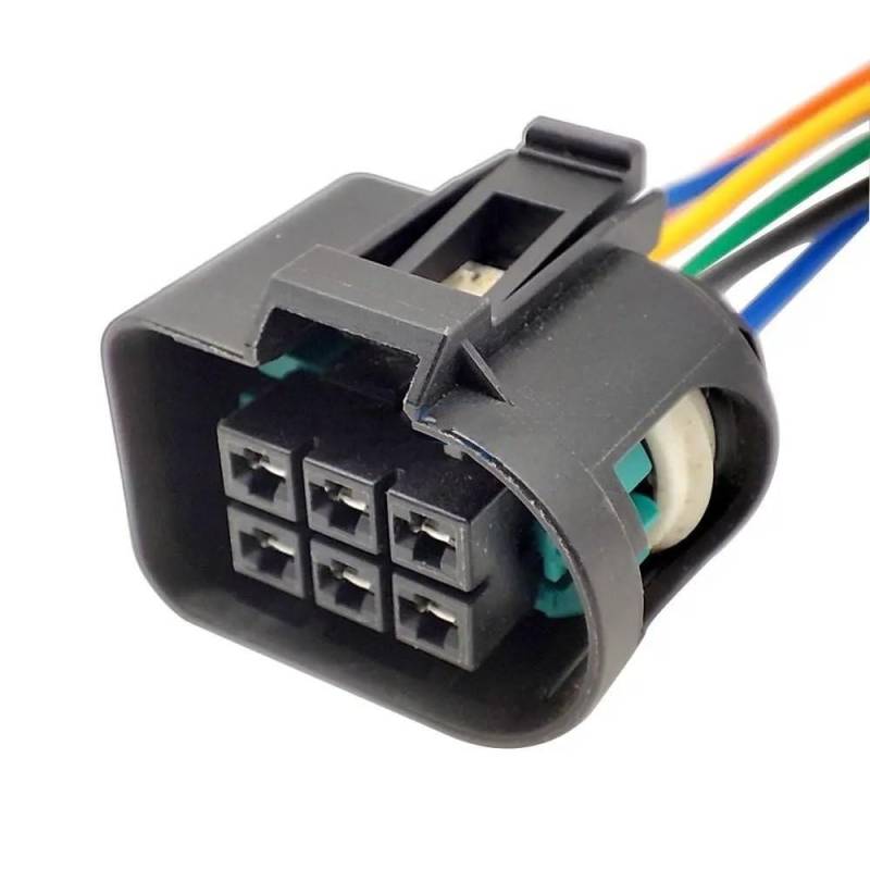 STOIFFFHH KFZ Stecker Kompatibel Mit E30 09401610 6-poligem Weiblichen Fahrzeuggeschwindigkeitssensor-Kfz-Anschlusskabel von STOIFFFHH