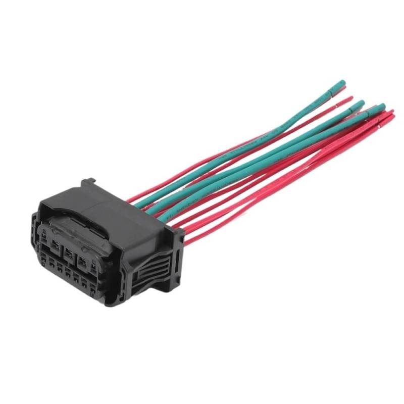 STOIFFFHH KFZ Stecker Kompatibel Mit E60 G30 E63 F20 F30 E87 E90 E92 6925638 12-poliger 15-cm-Autoscheinwerfer-Halogenlampen-Stecker-Kabelbaum 61132359991 von STOIFFFHH