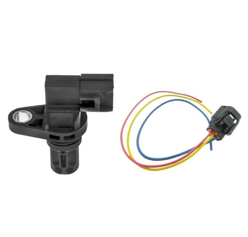 STOIFFFHH KFZ Stecker Kompatibel Mit Mazda 2 3 Für Protege 1.6L-L4 ZJ0118230 ZL0118230 ZJ01-18-230 Motor-Nockenwellensensor-Anschlusssteckerkabel(Sensor and Plug) von STOIFFFHH