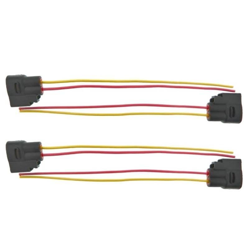 STOIFFFHH KFZ Stecker Kompatibel Mit Opel Für Vivaro Zündspulenstecker Kabelbaumsockel Zopfstecker 7700875000 243CSD16697 8200765882(4 PCS) von STOIFFFHH