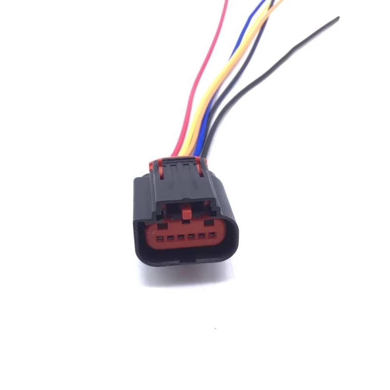 STOIFFFHH KFZ Stecker Kompatibel Mit Peugeot Für Boxer 6-poliger Anschlussstecker Für Luftmassenmesser MAF-Sensor Kabelbaumkabel 9657127480 1920KQ AFH70M-54(1pcs) von STOIFFFHH