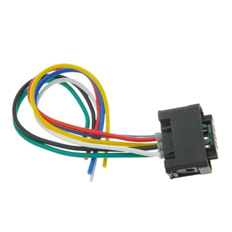 STOIFFFHH KFZ Stecker Kompatibel Mit Q7 6PIN Scheinwerfer Level Sensor Stecker Pigtail Anschlusskabel 7M0973119 1-967616-1 von STOIFFFHH