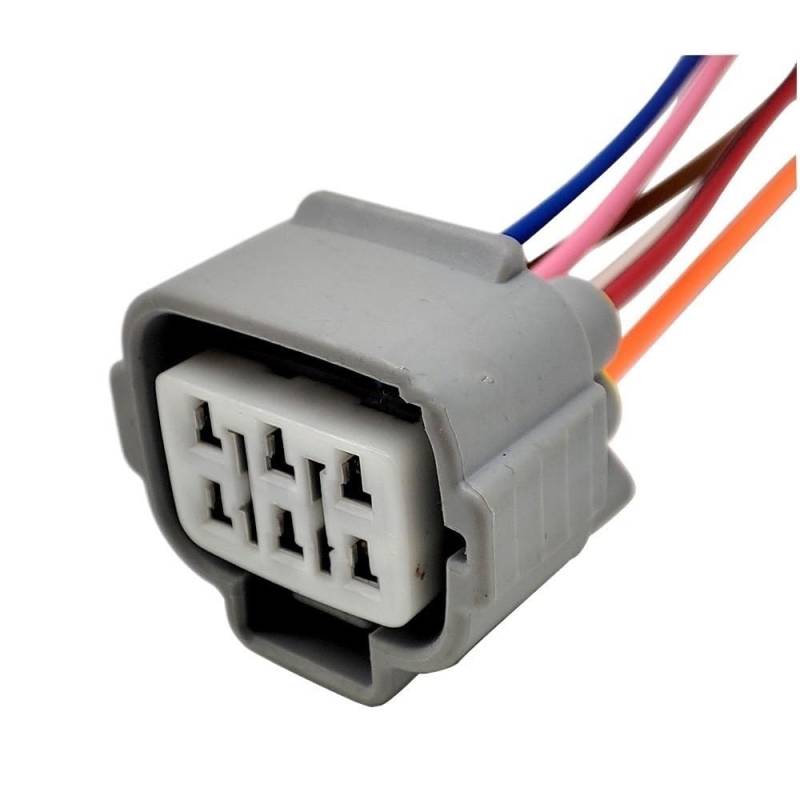 STOIFFFHH KFZ Stecker Kompatibel Mit Toyota Für Camry 6-poliger Scheinwerfer-Anschlussstecker 6188-0175 6189-0323 0090-604 von STOIFFFHH