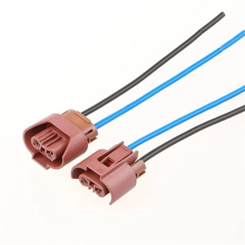 STOIFFFHH KFZ Stecker Kompatibel Mit Toyota Für RAV4 Für Camry Für Highlander Für C&orolla 90980-11659 Autoscheinwerfer HB4 9006 Buchsenadapterstecker(2pcs) von STOIFFFHH