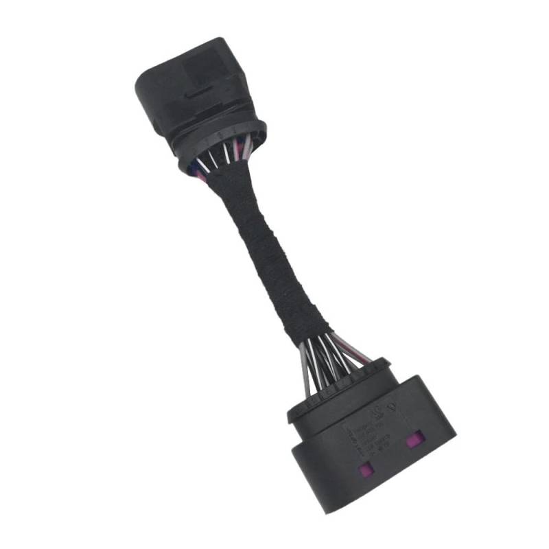 STOIFFFHH KFZ Stecker Kompatibel Mit VW Für Touran Für Tiguan Für Polo 14-poliges 9-poliges Xenon-Scheinwerferanschluss-Adapterkabel 1J0973737 1J0973835 von STOIFFFHH