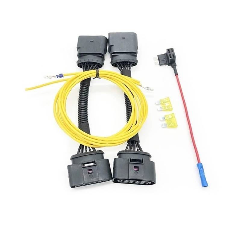 STOIFFFHH KFZ Stecker Kompatibel Mit VW Für Transporter T5 Bis T5.1 Facelift Scheinwerfer-Umbau-Upgrade-Adapter Kabelbaumstecker von STOIFFFHH