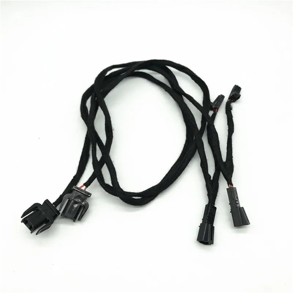 STOIFFFHH KFZ Stecker Kompatibel mit A1 A2 A3 8V A4 B7 B8 B9 A5 A6 C7 C8 A8 Q3 Q5 Q7 TT Autotür-Willkommenslichtkabel-Kabelbaum(2 PCS) von STOIFFFHH